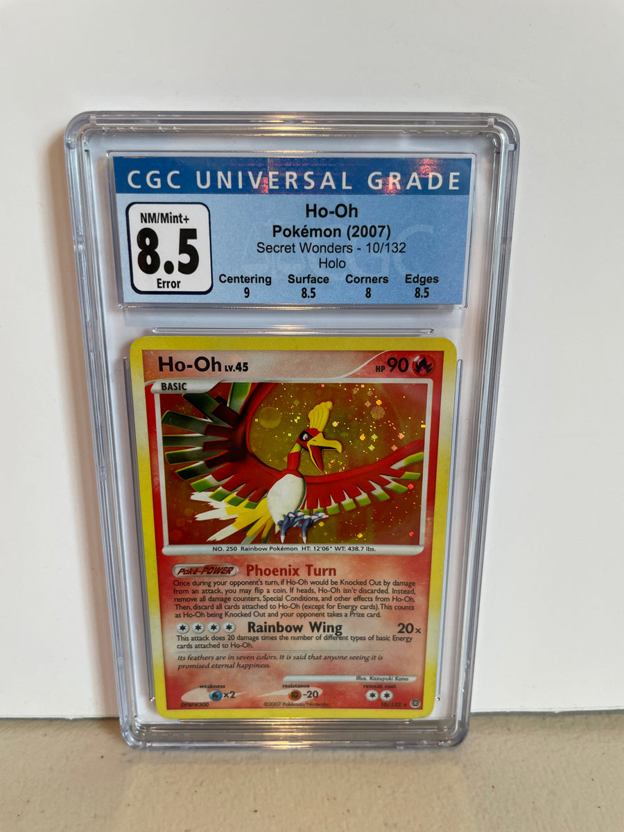 Card Ho-Oh 10/132 da coleção Secret Wonders