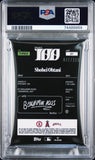 2022 Topps PROJECT100 51 Shohei Ohtani Silver Foil Stamped Logo /299 PSA 9