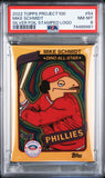 2022 Topps PROJECT100 54 Mike Schmidt Silver Foil Stamped Logo /299 PSA 8