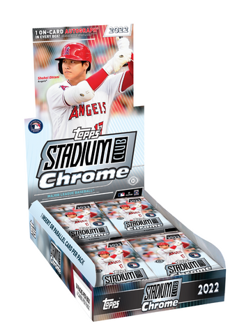 2022 Topps Stadium Club Chrome Baseball Hobby Box