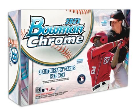 2023 Bowman Chrome Baseball Hobby HTA Box