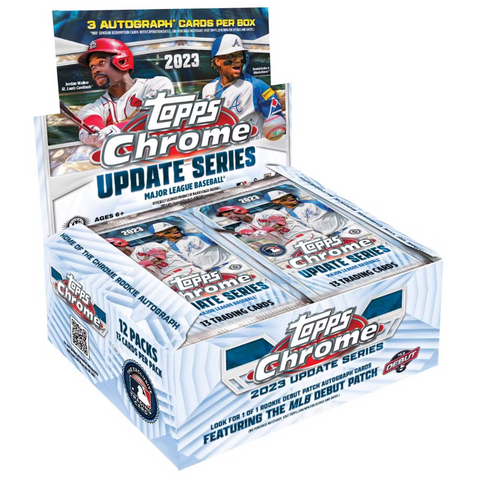 2023 Topps Chrome Update Baseball Hobby Jumbo Box