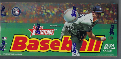 2024 Topps Heritage Baseball Hobby Box