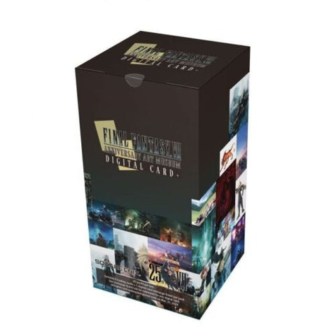 Final Fantasy VII 25th Anniversary Art Museum Digital Card + Booster Box