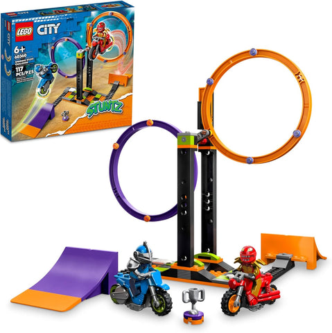 Lego City Stuntz Spinning Stunt Challenge 60360