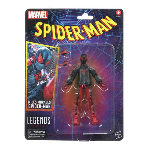 Marvel Legends Retro Spider-man Miles Morales 6" Figure