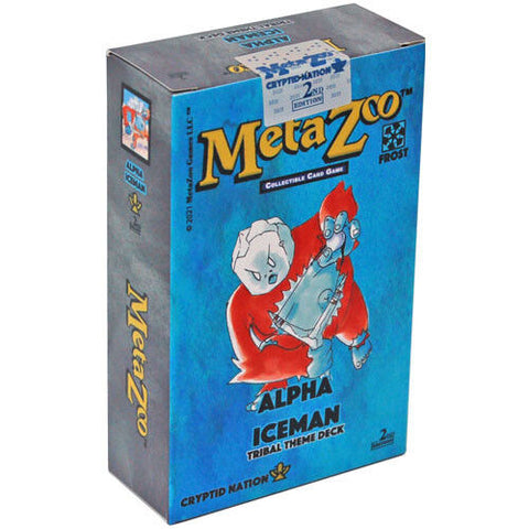 Metazoo TCG Cryptid Nation 2nd Edition Theme Deck Alpha IceMan Frost