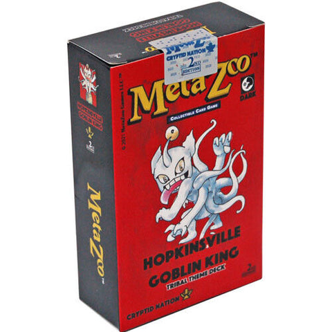 Metazoo TCG Cryptid Nation 2nd Edition Theme Deck Hopkinsville Goblin King Dark
