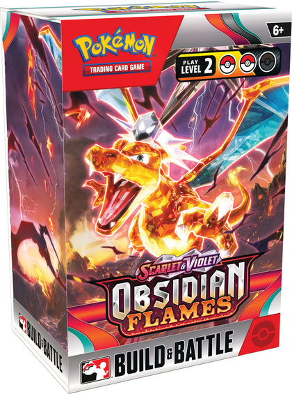 Pokemon TCG Obsidian Flames Build & Battle Box