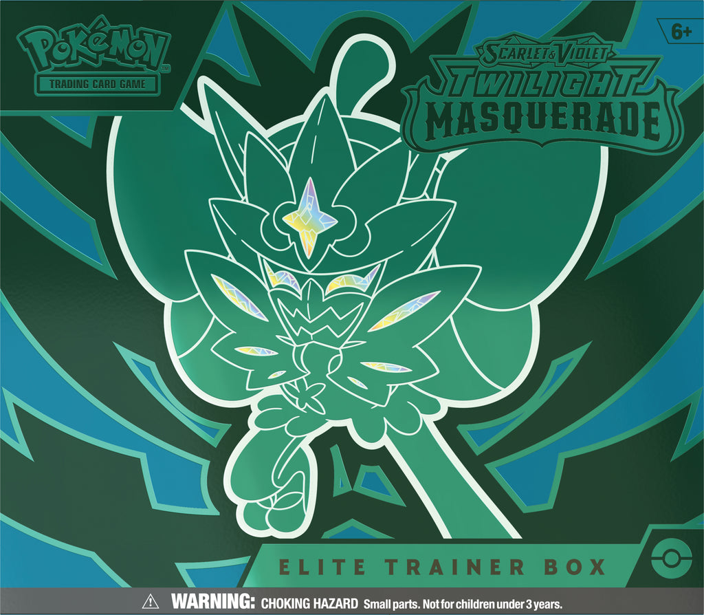 Pokemon TCG Twilight Masquerade Elite Trainer Box 3G Cards & Collectibles, LLC Pokemon TCG Twilight Masquerade Elite Trainer Box 3G Cards & Collectibles, LLC