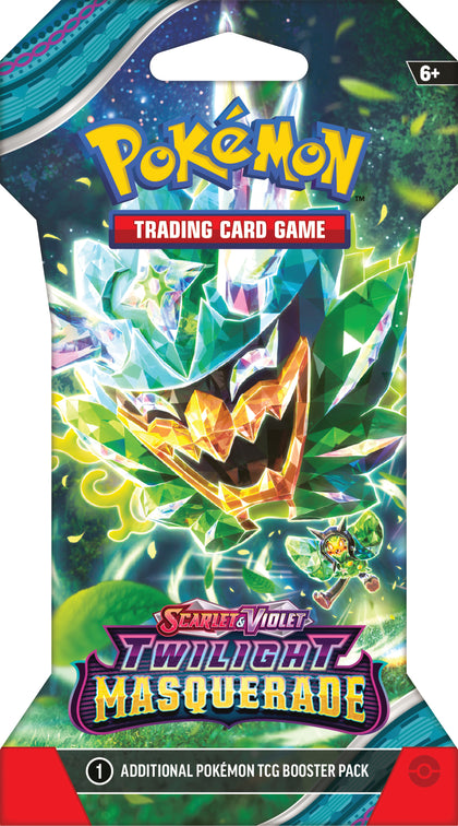 Pokemon TCG Twilight Masquerade Sleeved Booster Pack Lot of 36