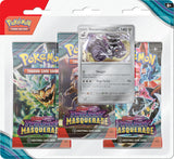 Pokemon TCG Twilight Masquerade 3 Pack Blister Set of 2