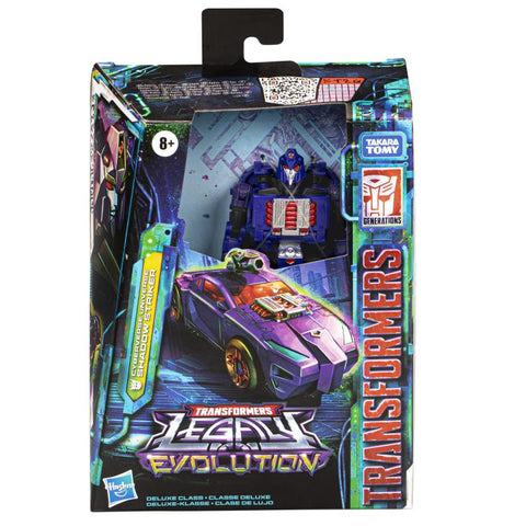 Transformers Legacy Evolution Deluxe Cyberverse Universe Shadow Striker Figure