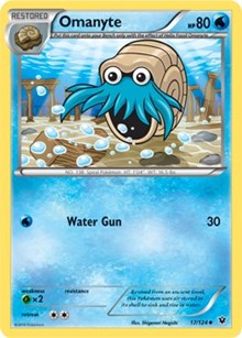 Omanyte (17) [XY - Fates Collide]