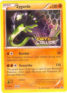 Zygarde (Staff Prerelease) (XY129) [XY Promos]