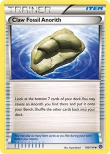 Claw Fossil Anorith (100) [XY - Steam Siege]