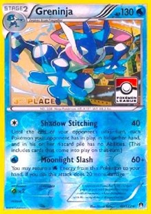 Greninja - 40/122 (League Promo) [3rd Place] (40) [League & Championship Cards]