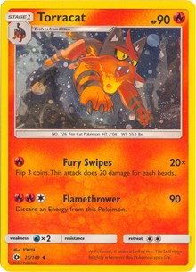 Torracat (Cosmos Holo) (25) [League & Championship Cards]