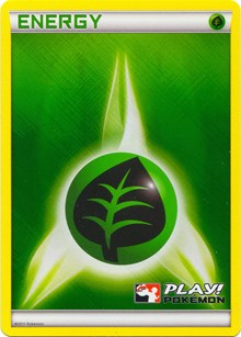 Grass Energy (2011 Play! Pokemon Promo) (N/A) [League & Championship Cards]