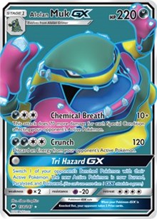 Alolan Muk GX (Full Art) (138) [SM - Burning Shadows]