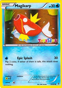 Magikarp (Toys R Us Promo) (22) [Miscellaneous Cards & Products]