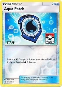 Aqua Patch - 119/145 (League Promo) [Staff] (119) [League & Championship Cards]
