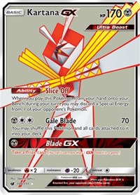 Kartana GX (Full Art) (106) [SM - Crimson Invasion]