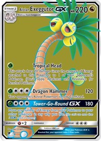 Alolan Exeggutor GX (Full Art) (107) [SM - Crimson Invasion]