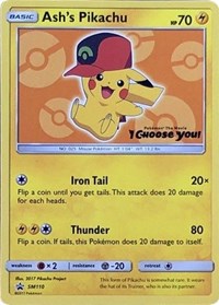 Ash's Pikachu - SM110 (SM110) [SM Promos]