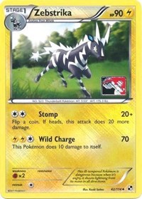 Zebstrika - 42/114 (League Promo) (42) [League & Championship Cards]