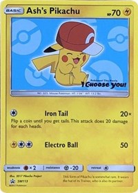 Ash's Pikachu - SM113 (SM113) [SM Promos]