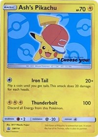 Ash's Pikachu - SM114 (SM114) [SM Promos]