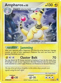 Ampharos - 1/132 (DP Secret Wonders) (1) [Deck Exclusives]