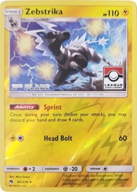 Zebstrika - 82/214 (League Promo) [2nd Place] (82) [League & Championship Cards]