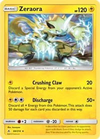 Zeraora - 60/214 (SM Unbroken Bonds) (Cracked Ice Holo) (60) [Deck Exclusives]