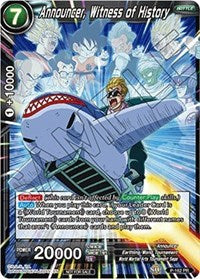 Announcer, Witness of History (Power Booster) [P-162]
