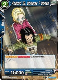 Android 18, Universe 7 United [DB1-029]