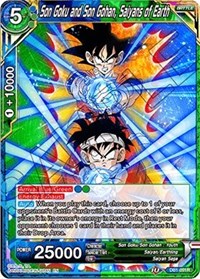 Son Goku and Son Gohan, Saiyans of Earth [DB1-091]