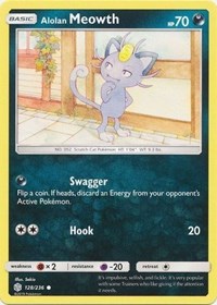 Alolan Meowth (128/236) [SM - Cosmic Eclipse]