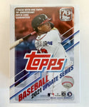 2021 Topps Update Baseball Blaster Box - 7 Packs + 70th Anniversary Patch Card