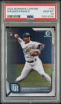 2022 Bowman Chrome 10 Wander Franco RC Rookie Card PSA 10