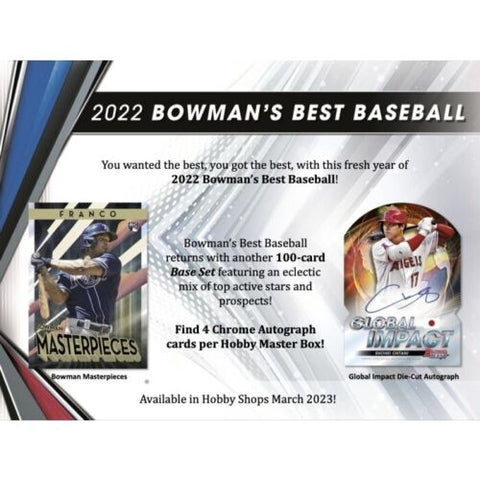 2022 Bowman's Best Baseball Hobby Box