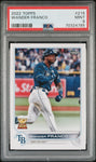 2022 Topps 215 Wander Franco RC Rookie Card PSA 9