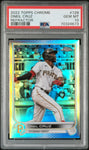 2022 Topps Chrome 128 Oneil Cruz Refractor PSA 10