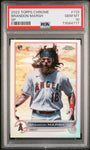 2022 Topps Chrome 133 Brandon Marsh SP RC Rookie PSA 10