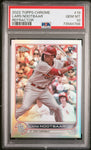 2022 Topps Chrome 19 Lars Nootbaar RC Rookie Refractor PSA 10