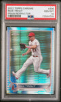 2022 Topps Chrome 200 Mike Trout Prism Refractor PSA 10