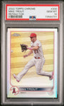 2022 Topps Chrome 200 Mike Trout Refractor PSA 10