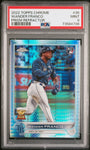 2022 Topps Chrome 35 Wander Franco RC Rookie Prism Refractor PSA 9