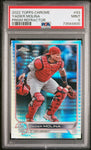 2022 Topps Chrome 93 Yadier Molina Prism Refractor PSA 9